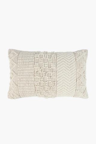 Textured Nyc Scatter Cushion, 40x60cm
