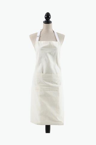 Stripe Cotton Apron
