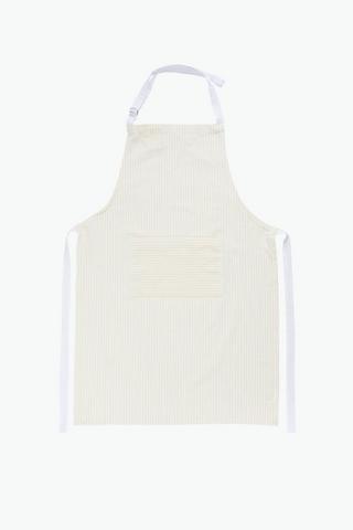 Stripe Cotton Apron