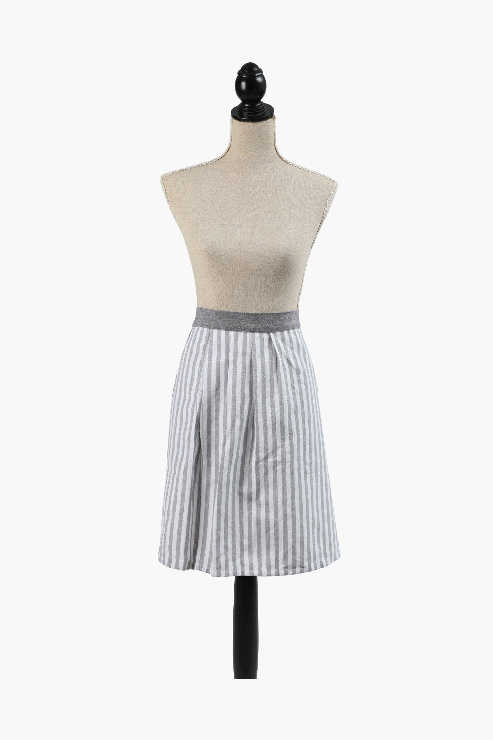 Stripe Cotton Apron