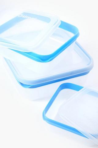 6 Piece Otima Plastic Containers