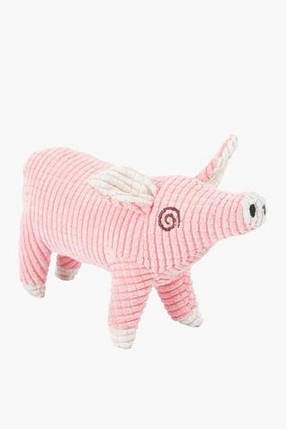 Naughty Pig Pet Soft Toy, 18x23cm