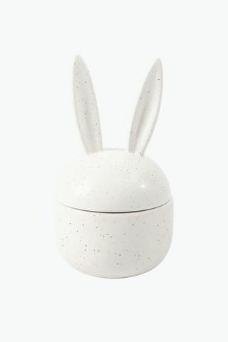 Ceramic Bunny Storage Jar