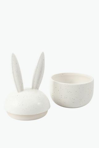 Ceramic Bunny Storage Jar