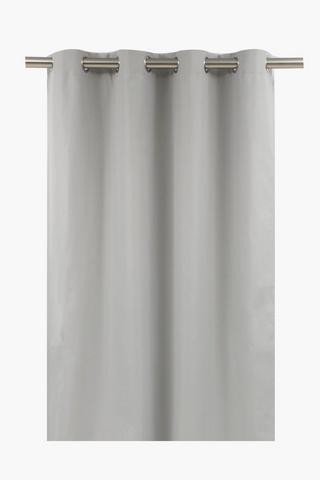 Eyelet Black Out Lined Curtain, 140x225cm