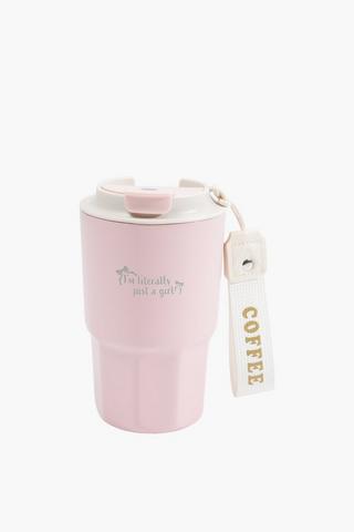 Insulated Script Coffee Mug