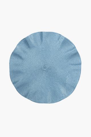 Wavy Frill Plastic Placemat