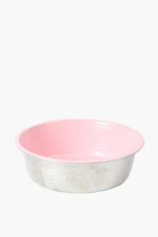 Metal Dimple Bowl 22cm