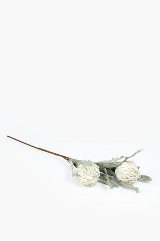 Foam Protea Single Stem, 90cm