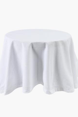 100% Cotton Round Tablecloth, 180cm