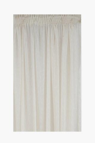 Taped Sheer Bobble Curtain, 290x218cm