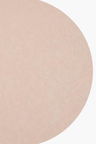 Paisley Embossed Pu Placemat