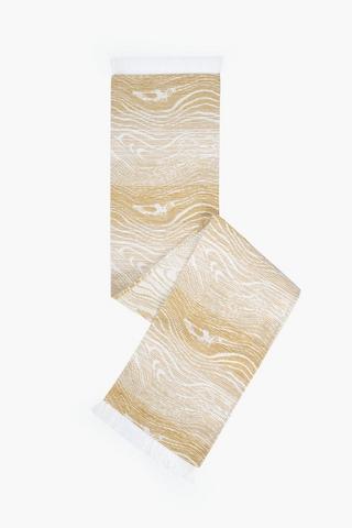 Wavy Chenille Table Runner