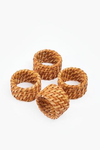 4 Pack Napkin Rings