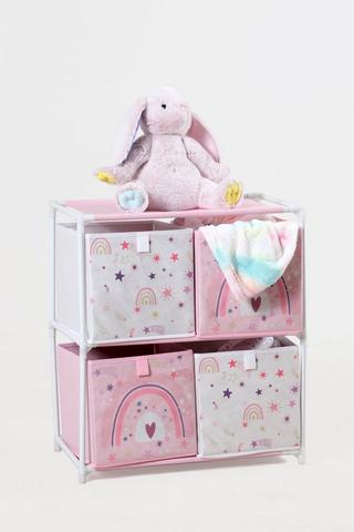 Kids Rainbow Storage