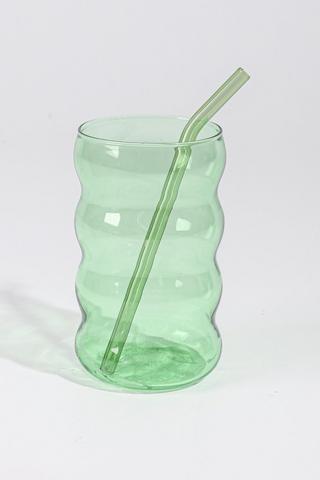 Round Loop Sippy Glass