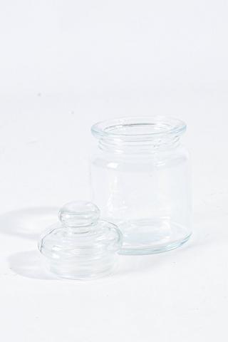 Small Glass Storage Jar, 260ml