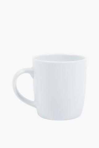 Barell Porcelain Mug, 350ml
