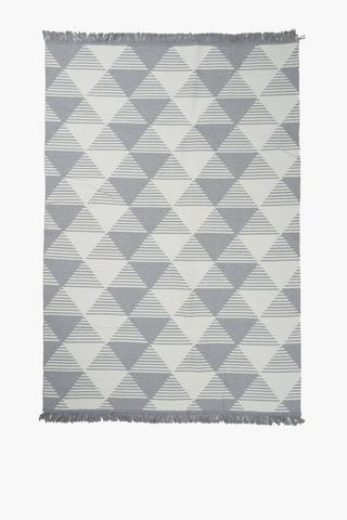Jacquard Prism Tassel Rug, 120x180cm