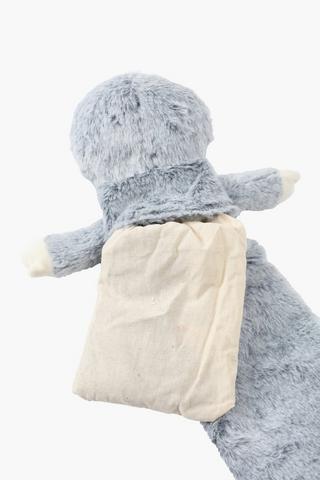 Plush Long Sloth Warmer 74x12cm