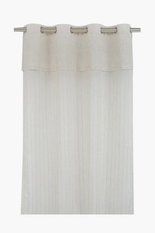 Eyelet Valance Curtain, 140x225cm