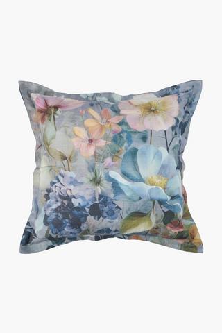 Printed Umhlali Floral Scatter Cushion, 55x55cm