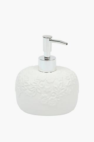 Dolomite Lace Floral Soap Dispenser