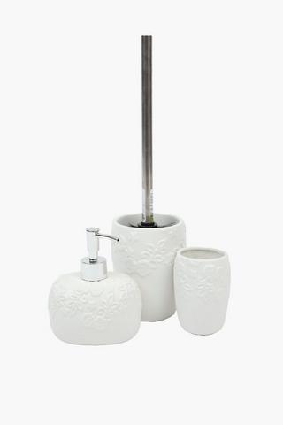Dolomite Lace Floral Soap Dispenser
