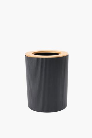 Bamboo Polypropylene Ribbed Bin
