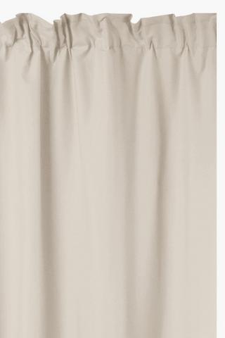 2 Pack Soft Touch Taped Curtain,150x218cm