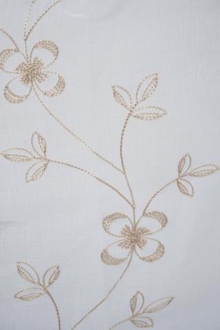 Taped Sheer Embroidered Yas Curtain, 290x218cm