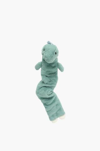 Plush Long Dino Warmer 74x12cm