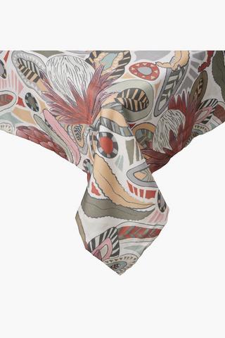Tambora Protea Printed Tablecloth, 135x230cm