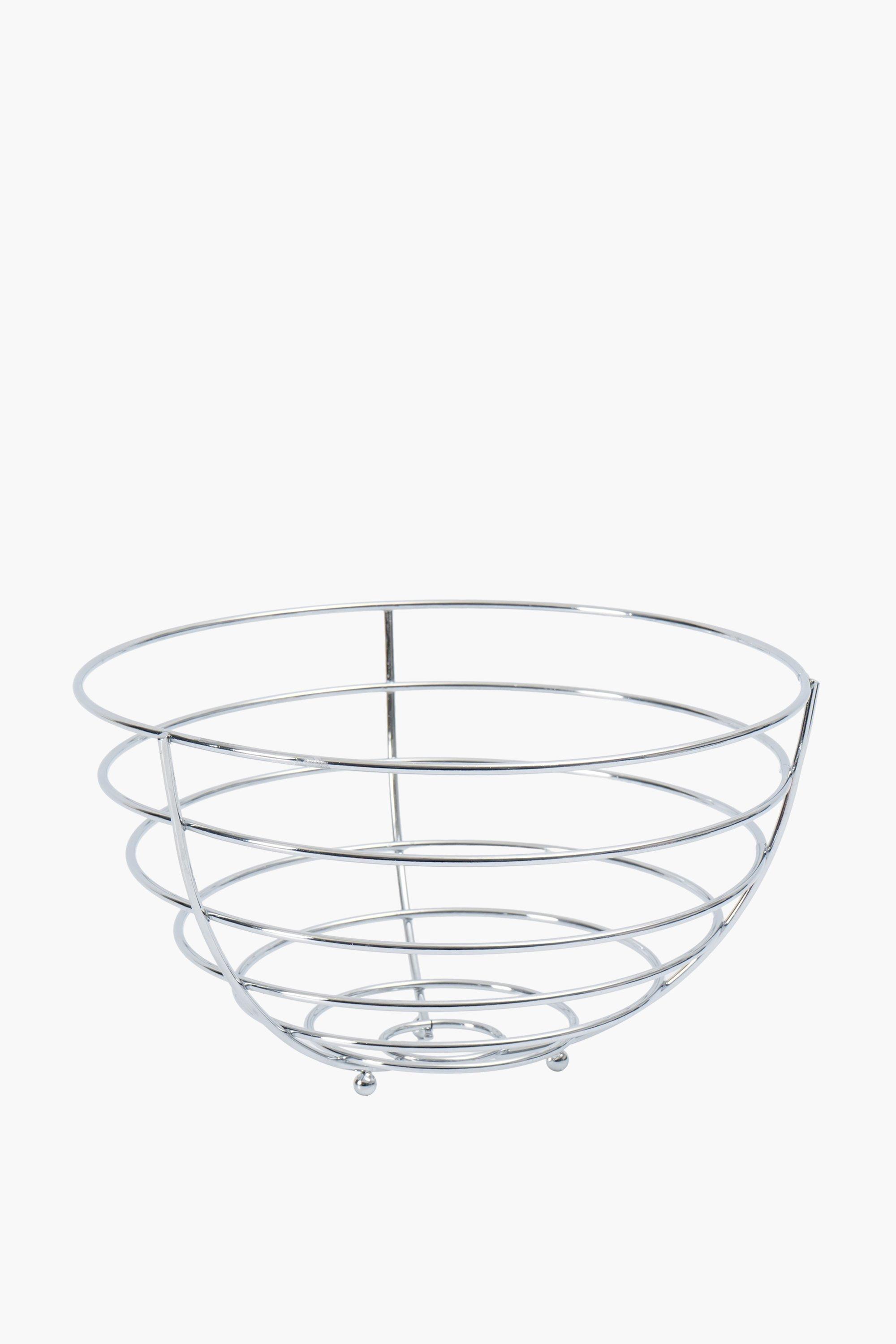 Chrome Fruit Basket