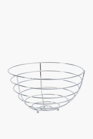 Chrome Fruit Basket