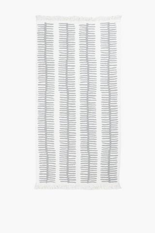 Manisa Jacquard Geometric Rug, 70x140cm