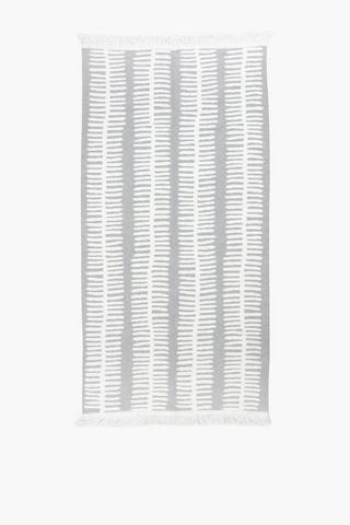 Manisa Jacquard Geometric Rug, 70x140cm