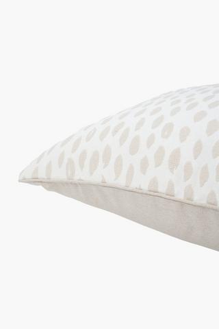 Textured Dotty Scatter Cushion, 60x60cm