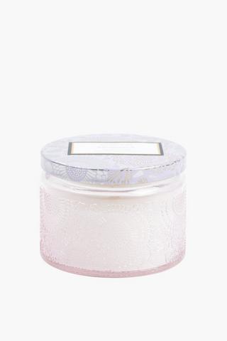 Mandala Lid Sandalwood Candle, 200g