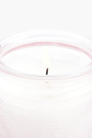 Mandala Lid Sandalwood Candle, 200g
