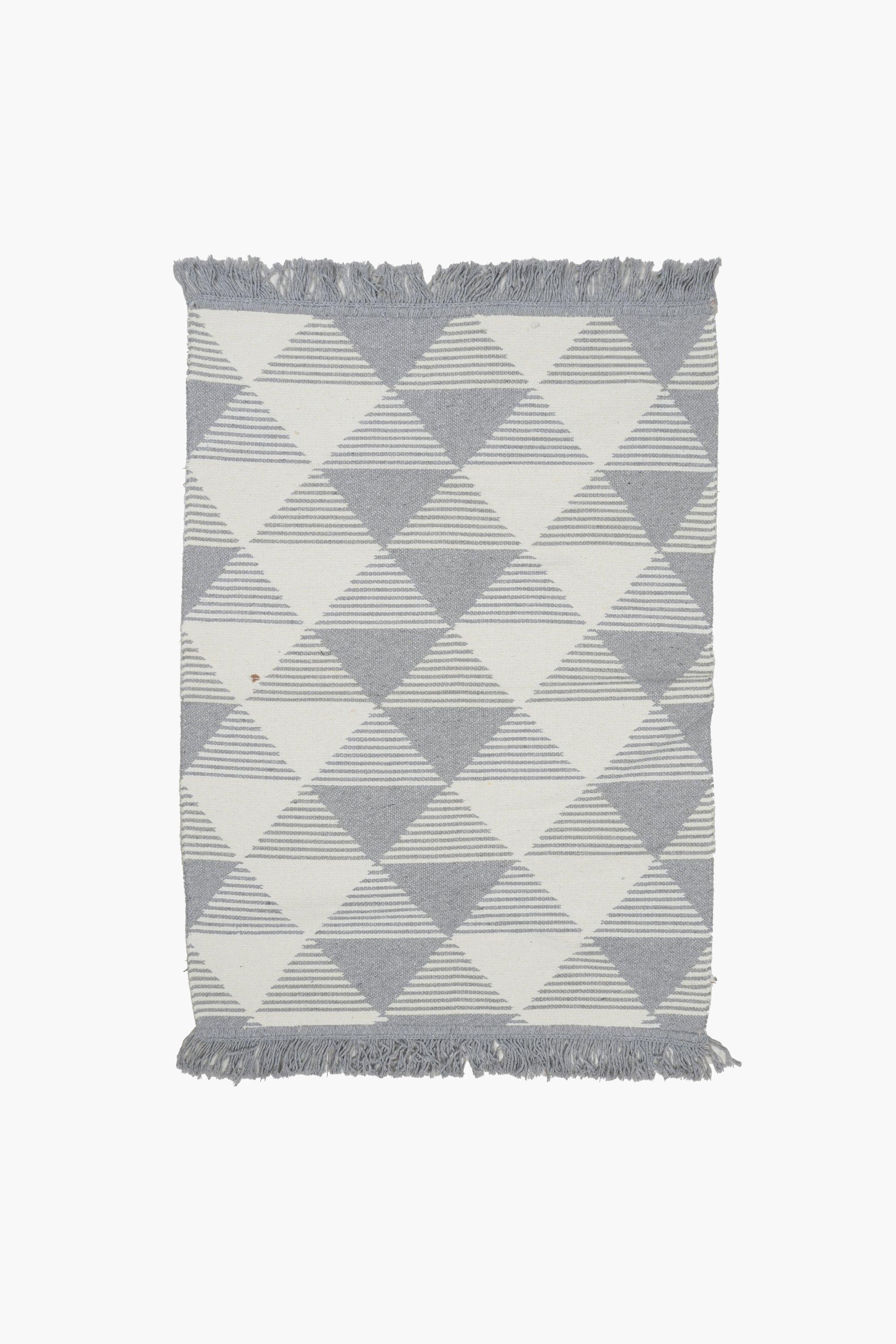 Jacquard Prism Tassel Rug, 60x90cm