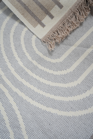 Jacquard Arches Tassel Rug, 60x90cm