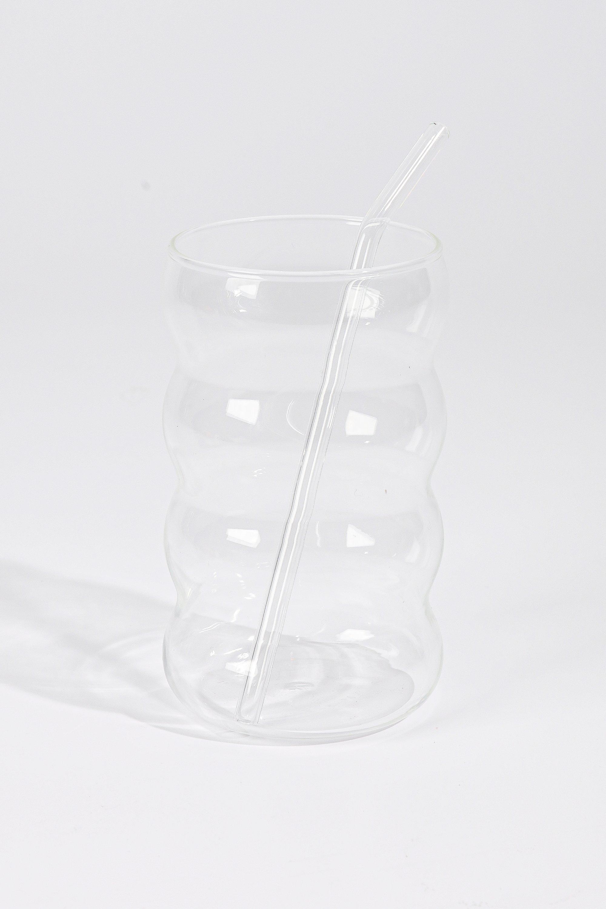 Round Loop Sippy Glass