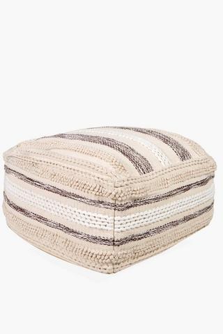 Nomad Woven Pouffe