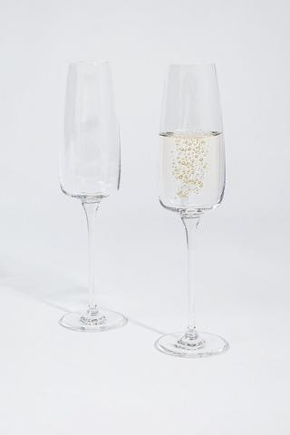 Modern 6 Pack Champagne Glasses
