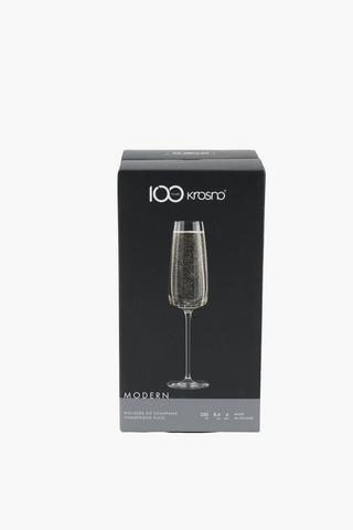 Modern 6 Pack Champagne Glasses