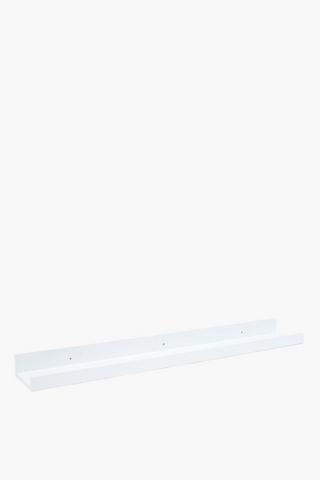 Ledge Shelf White 120cm