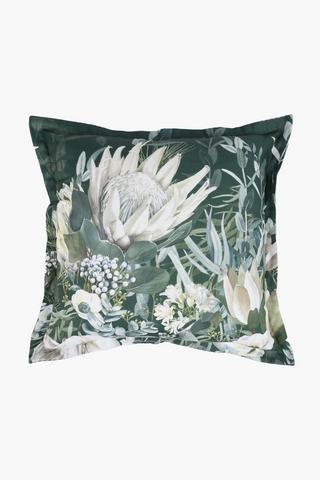 Printed Lucia Protea Scatter Cushion, 55x55cm