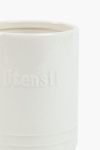 Ceramic Utensil Holder