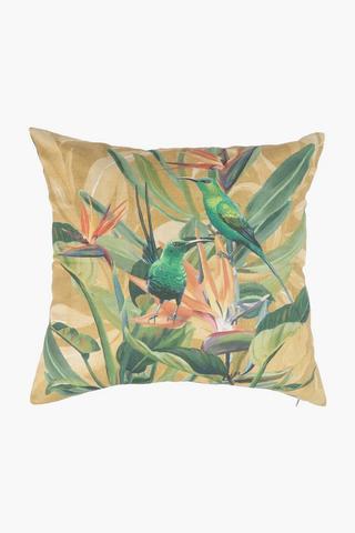 Printed Howick Sunbirds Scatter Cushion, 50x50cm